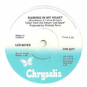 Leo Sayer - Raining In My Heart