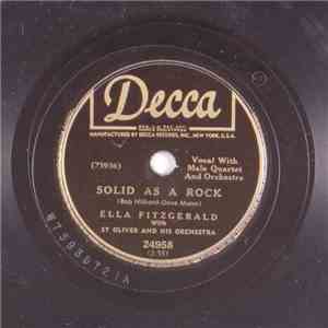 Ella Fitzgerald With Sy Oliver And His Orchestra - Solid As A Rock / Sugarf ...