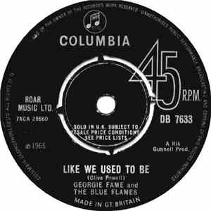 Georgie Fame And The Blue Flames - Like We Used To Be