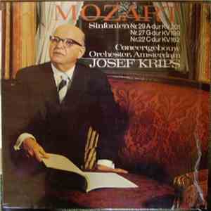Mozart, Concertgebouw-Orchester, Amsterdam, Josef Krips - Sinfonien Nr. 29  ...