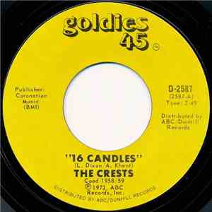 The Crests - 16 Candles / Beside You