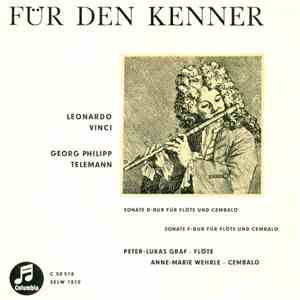 Leonardo Vinci / Georg Philipp Telemann - Sonate D-Dur Für Flöte Und Cembalo