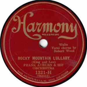 Frank Auburn & His Orchestra - Rocky Mountain Lullaby / When The Moon Comes ...