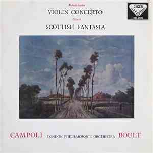 Mendelssohn / Bruch, Campoli, London Philharmonic Orchestra, Boult - Violin ...