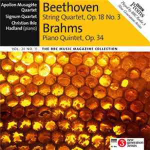 Beethoven, Brahms, Apollon Musagète Quartet, Signum Quartet, Christian Ihle ...