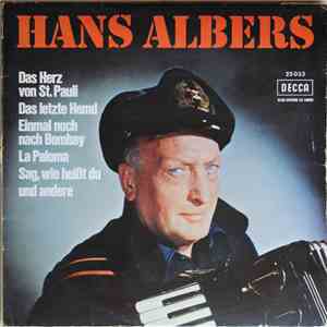 Hans Albers - Hans Albers