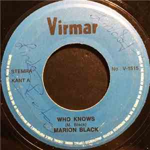 Marion Black - Who Knows / Go On Fool