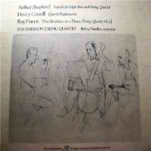 Arthur Shepherd  / Henry Cowell / Roy Harris - Works By Arthur Shepherd, He ...