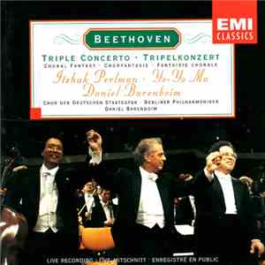 Ludwig van Beethoven, Itzhak Perlman, Yo-Yo Ma, Daniel Barenboim - Triple C ...