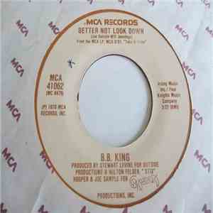 B.B. King - Better Not Look Down