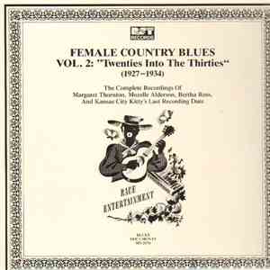 Various - Female Country Blues Vol. 2 (1927-1934)