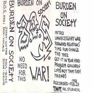Burden On Society - No Need For This WAR!