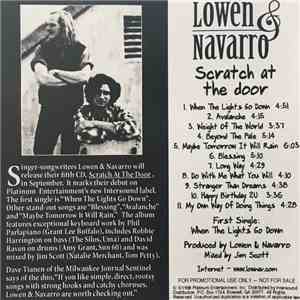 Lowen & Navarro - Scratch At The Door