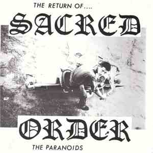 Sacred Order - The Return Of.... The Paranoids