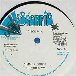 Trevor Levy / Fancy Black - Simmer Down / Higglers Business