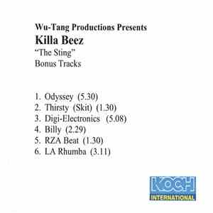 Wu-Tang Productions Presents Killa Beez - The Sting (Bonus Tracks)