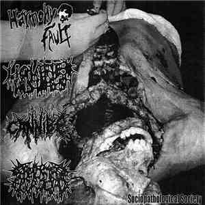Harmony Fault / Liquified Insides / Cannibe / Necrobiose Escrotal - Sociopathological Society