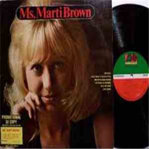 Marti Brown - Ms. Marti Brown
