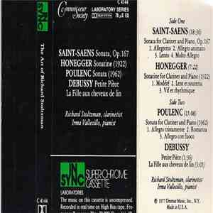 Richard Stoltzman With Irma Vallecillo - Saint-Saëns / Honegger / Poulenc / ...