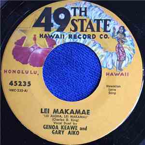 Genoa Keawe And Gary Aiko / Johnny Almeida With Genoa Keawe's Hula Maids -  ...