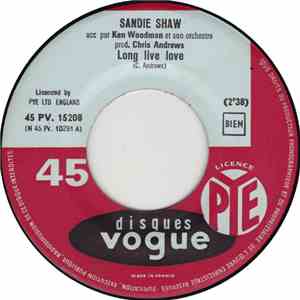 Sandie Shaw - Long Live Love