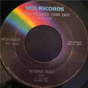 Warner Mack - Goodbyes Don't Come Easy/Christie Christie