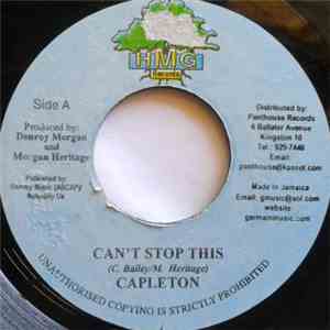 Capleton - Can't Stop This