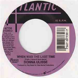 Donna Ulisse - When Was The Last Time