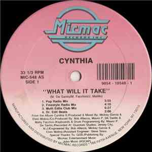 Cynthia - What Will It Take