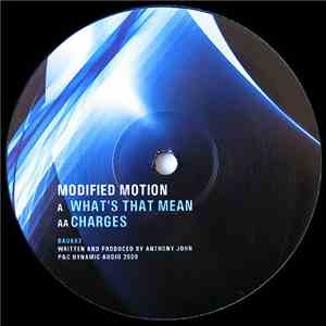 Modified Motion - What's That Mean / Charges