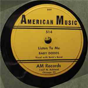 Baby Dodds With Bunk's Band, Bunk Johnson's Band - Listen To Me / Kentucky  ...
