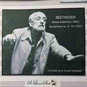 Beethoven, Ansermet, Orchestre De La Suisse Romande - Ansermet Vol. 1 / Mis ...