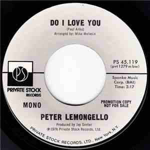 Peter Lemongello - Do I Love You