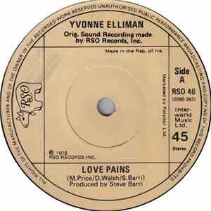 Yvonne Elliman - Love Pains