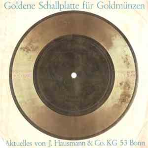 No Artist - Goldene Schallplatte Für Goldmünzen