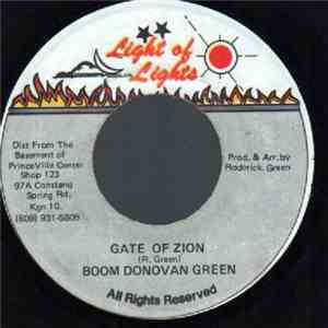 Boom Donovan Green - Gate Of Zion