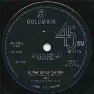 Lulu - Boom Bang-A-Bang
