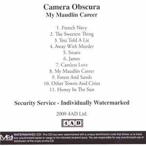 Camera Obscura - My Maudlin Career