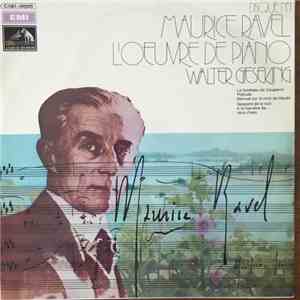 Walter Gieseking - Maurice Ravel - L'Oeuvre De Piano - Disque N° 1