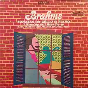 Paul Olefsky, Walter Hautzig - Brahms: Sonatas For Cello & PIano