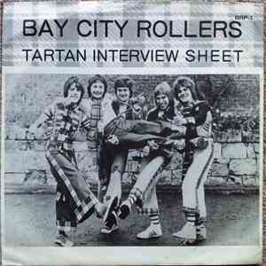 Bay City Rollers - Tartan Interview Sheet