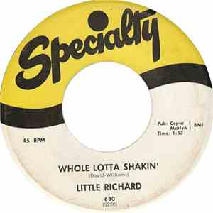 Little Richard - Maybe I'm Right / Whole Lotta Shakin'