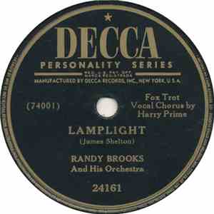 Randy Brooks And His Orchestra - Lamplight / Tenderly