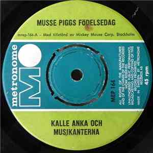 Kalle Anka Och Musikanterna , Jan Långben - Musse Piggs Födelsedag / Piff O ...