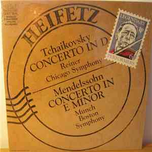 Fritz Reiner, Charles Munch - Heifetz -Tchaikovsky concerto in D -Reiner -M ...