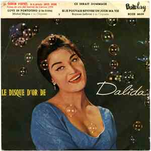 Dalida - La Chanson D'Orphée - Le Disque D'or de Dalida
