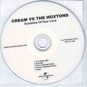 Cream  vs. The Hoxtons - Sunshine Of Your Love