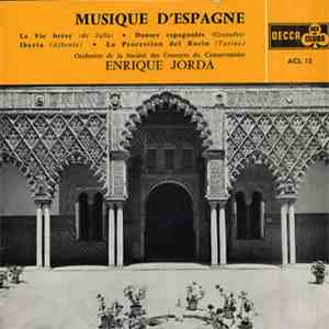 Enrique Jordá - Musique D'Espagne