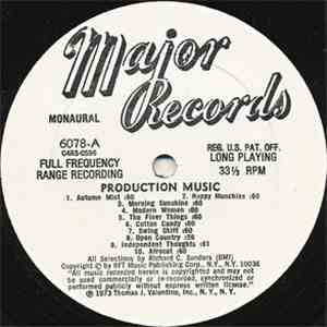 Richard C. Sanders - Production Music