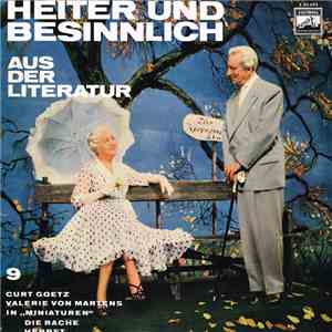 Curt Goetz, Valérie Von Martens - Miniaturen / Die Rache - Herbst